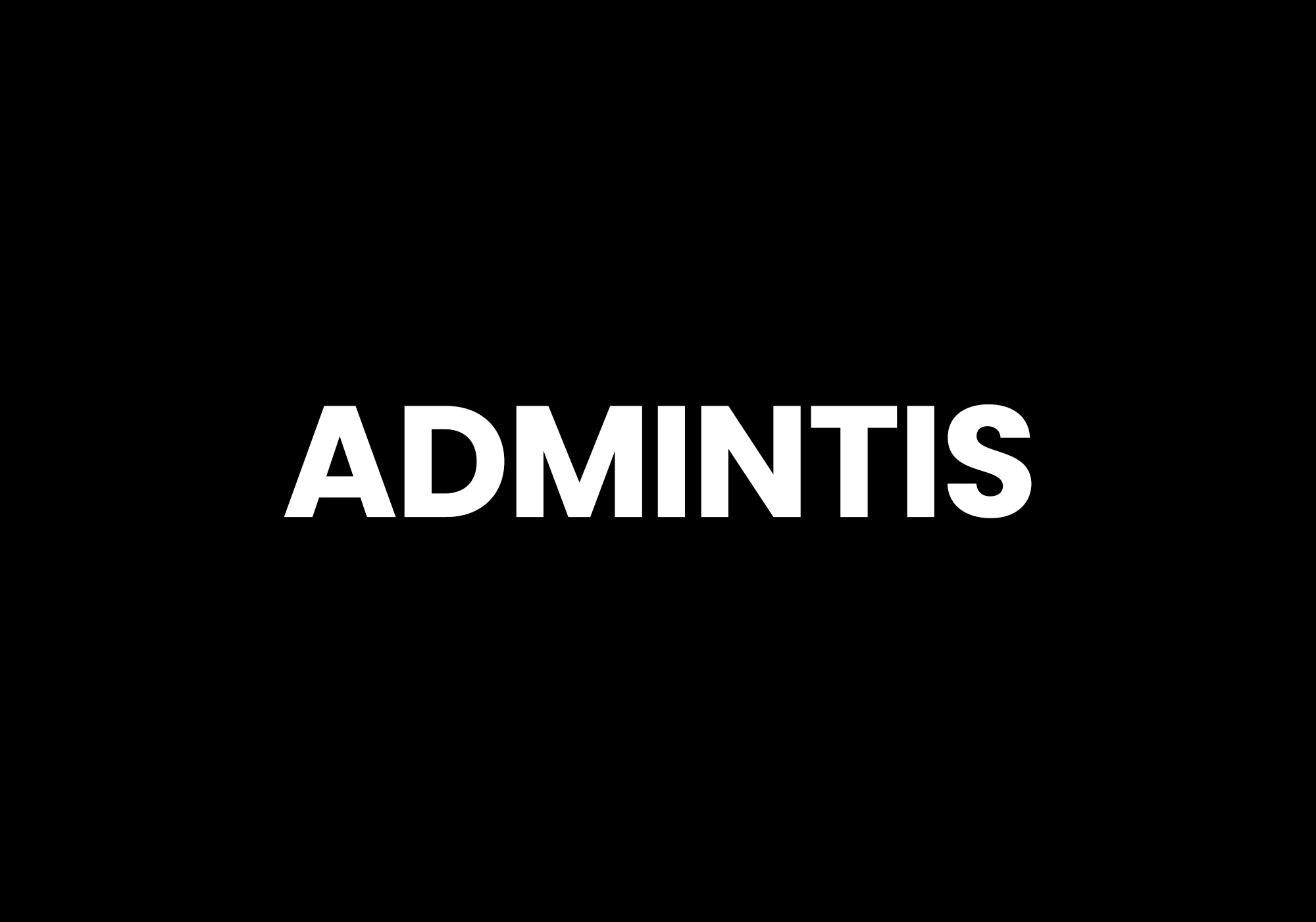 PortfolioProjectLogo_Admintis_White