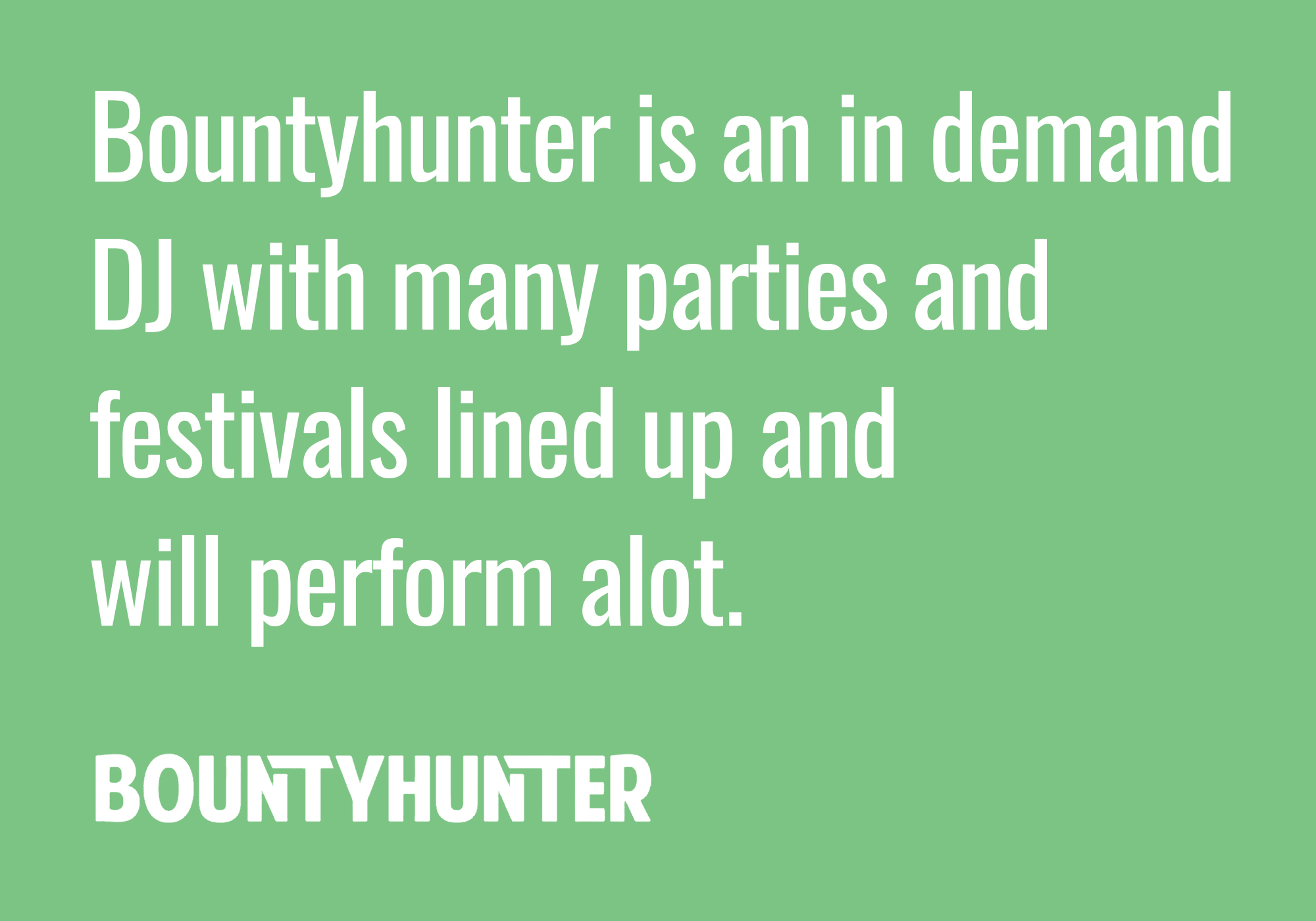PortfolioProjectHuisstijl_Typografie_Bountyhunter